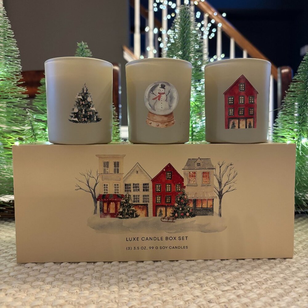 The Village Glow - Limited Edition Holiday Candle Set